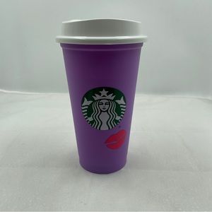 Starbucks Color Changing Lips Drinking Cup